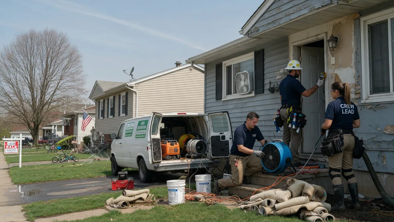 Flood Cleanup in What Cheer, IA near me